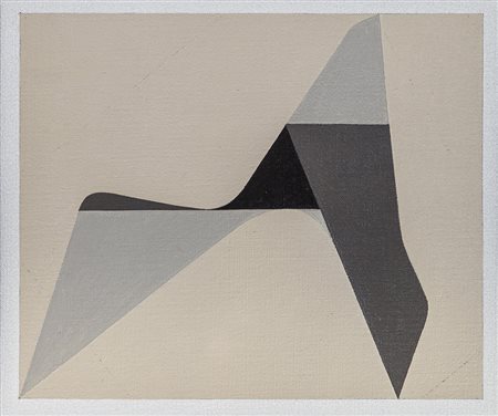 ARTURO BONFANTI (1905-1978) Senza Titolo, 1971 Olio su tela cm 15x20...