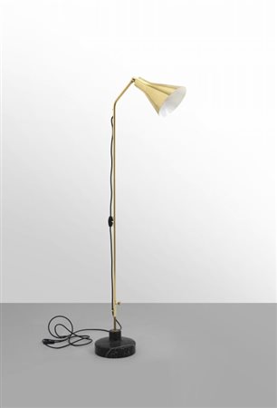IGNAZIO GARDELLA Una lampada da terra "LT3" per AZUCENA, 1949. Marmo, ottone,...