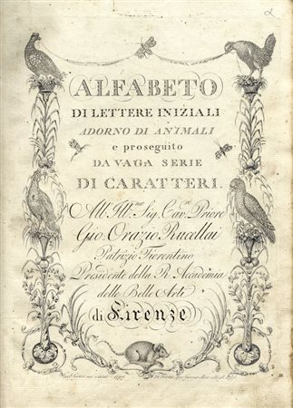 Gaetano Giarré (attivo tra fine XVIII - inizio XIX secolo )Alfabeto di...