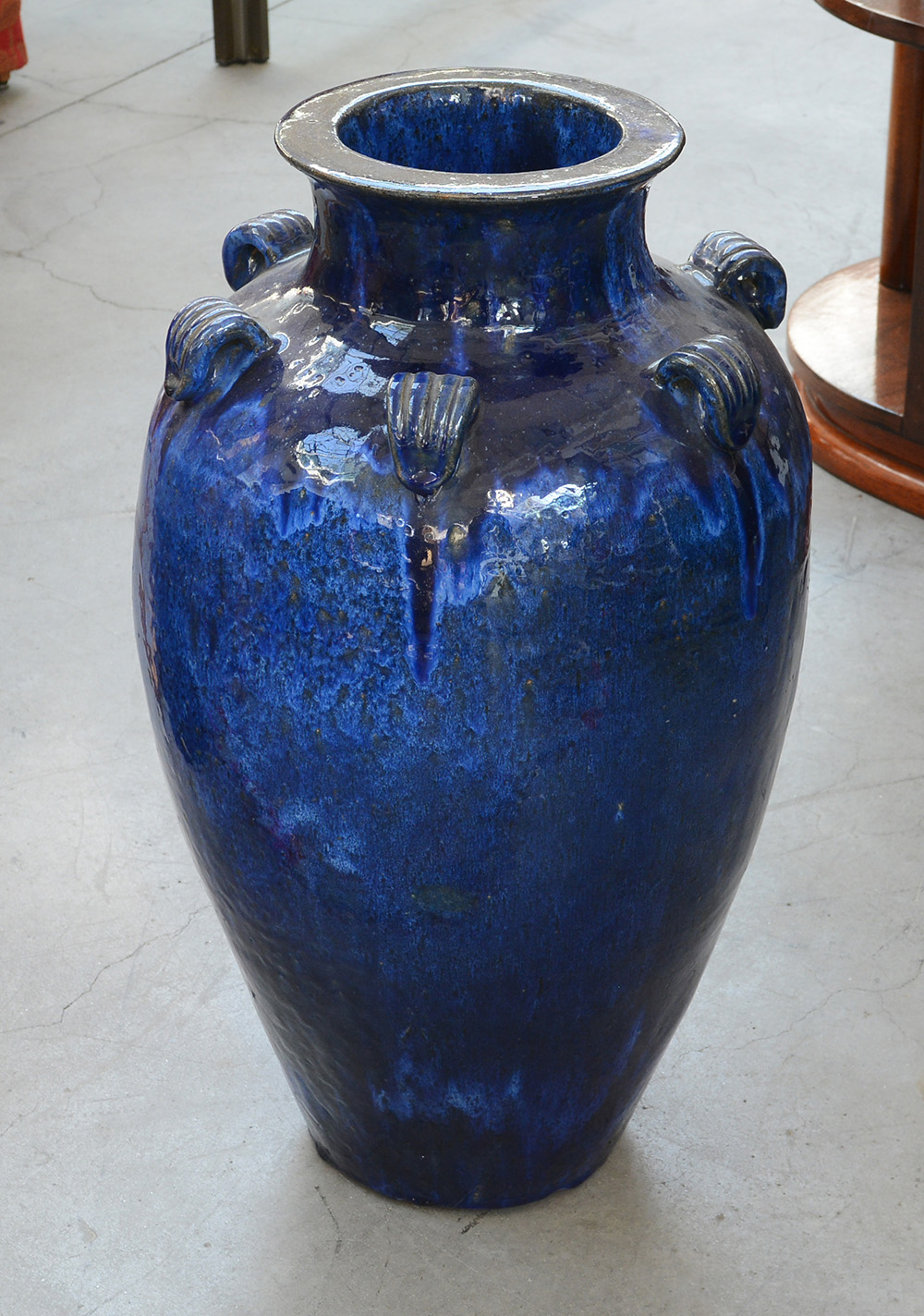 Vaso Ceramica blue cobalto