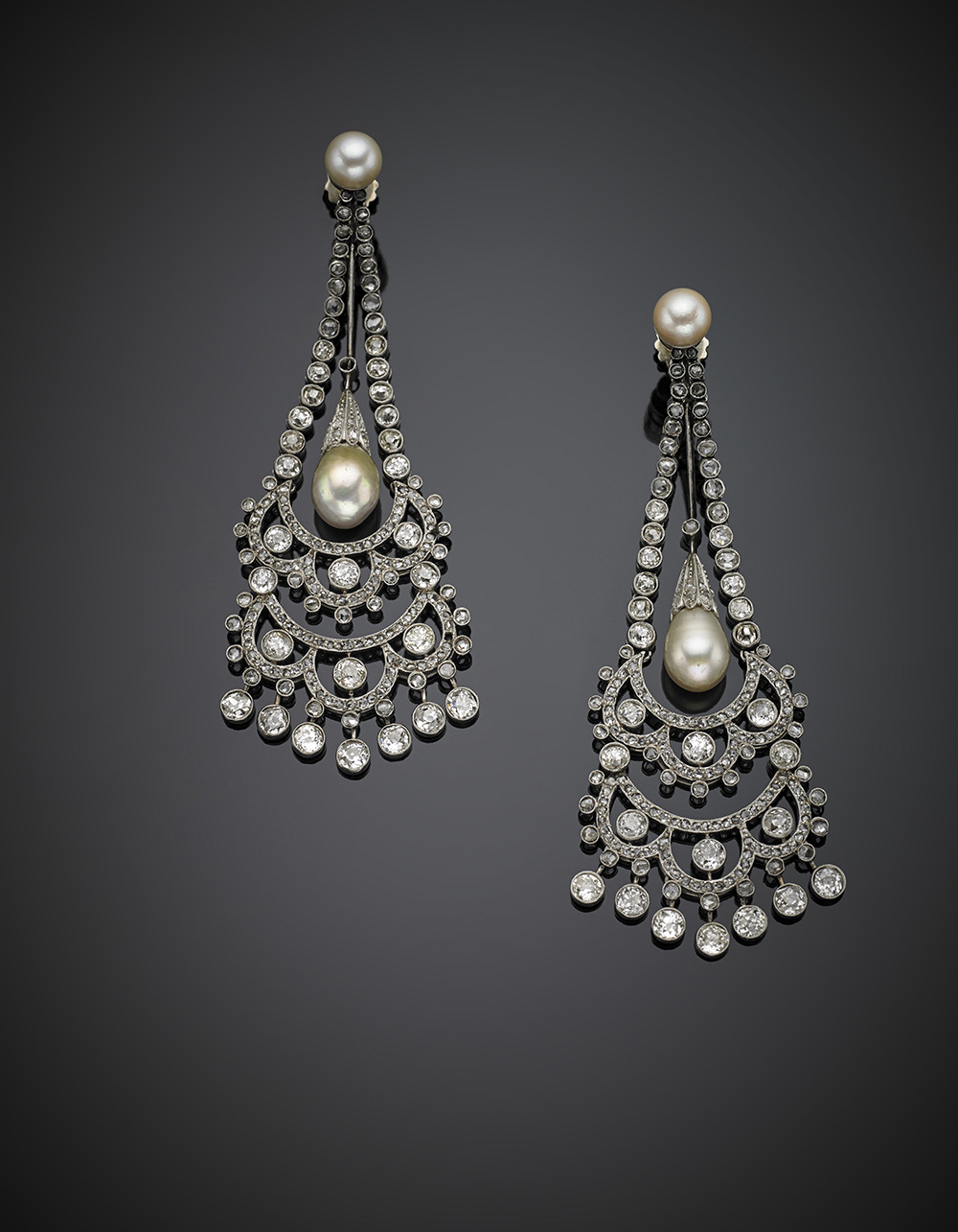 TreasureBay Orecchini A Bottone Con Perle D'Acqua Dolce Naturale 7mm E Argento 925 - In Scatola Regalo