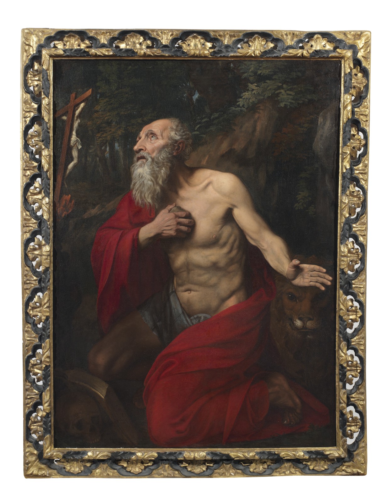 ARTISTA LOMBARDO ATTIVO FRA XVI E XVII SECOLO San Girolamo penitente