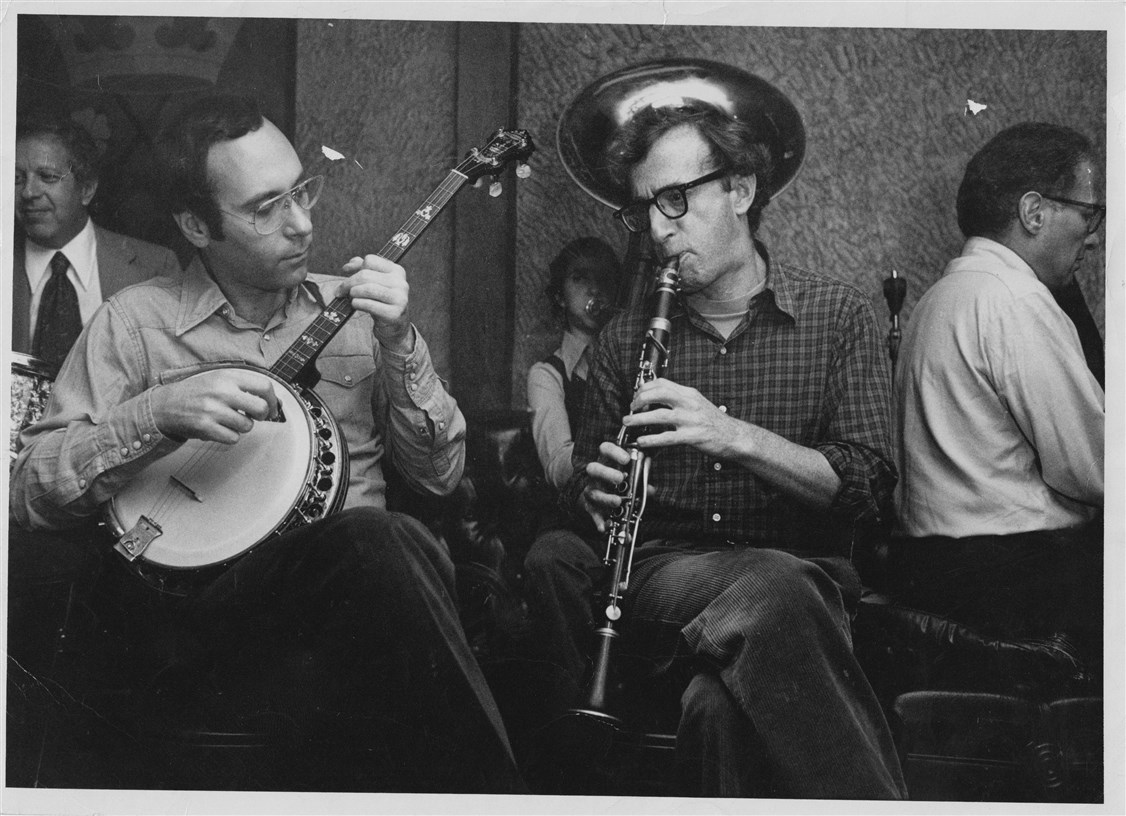 Woody Allen playing 1970 ca. One ferrotyped gelatin silver print and IL PONTE