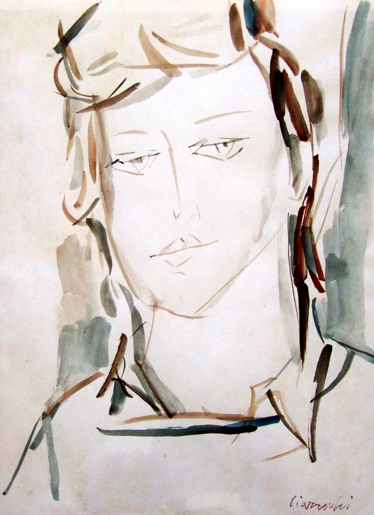 ARNOLDO CIARROCCHI, Volto di donna Picenum