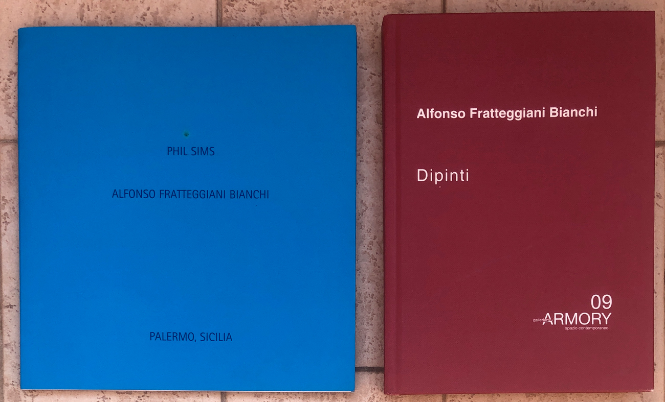 ALFONSO FRATTEGIANI BIANCHI Lotto unico di 2 cataloghi Studio d