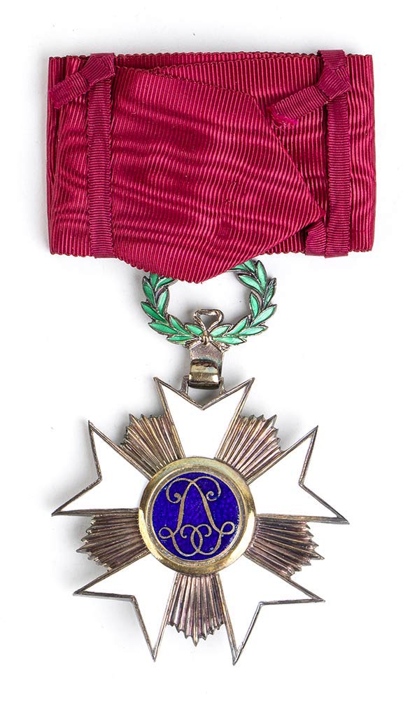 Belgio, Ordine della Corona, insegna di Commendatore Bertolami Fine