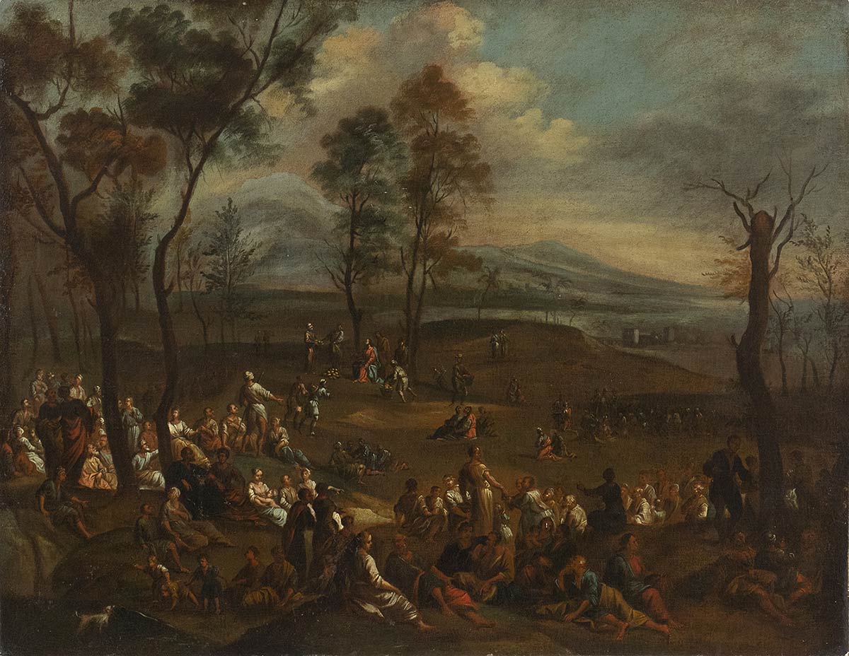 Moltiplicazione dei pani e dei pesci BERTOLAMI FINE ARTS Moltiplicazione dei pani e dei pesci BERTOLAMI FINE ARTS