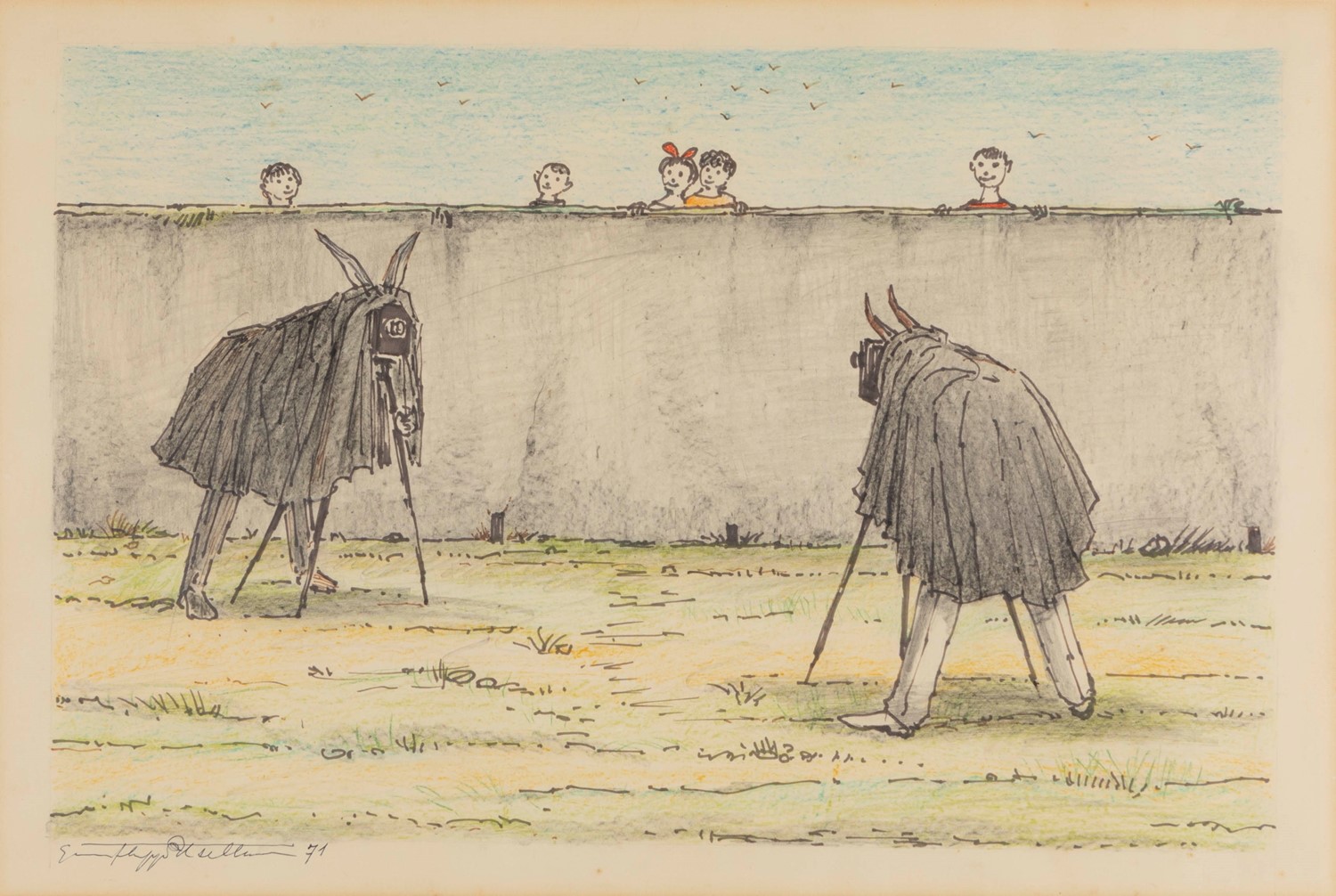 Gianfilippo Usellini (Milano 1903Arona 1971) I fotografi, 1971