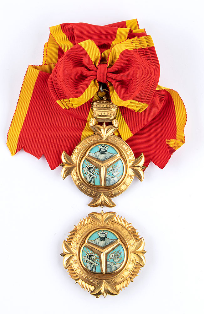 Etiopia, Ordine Imperiale della Santa Trinità BERTOLAMI FINE ARTS