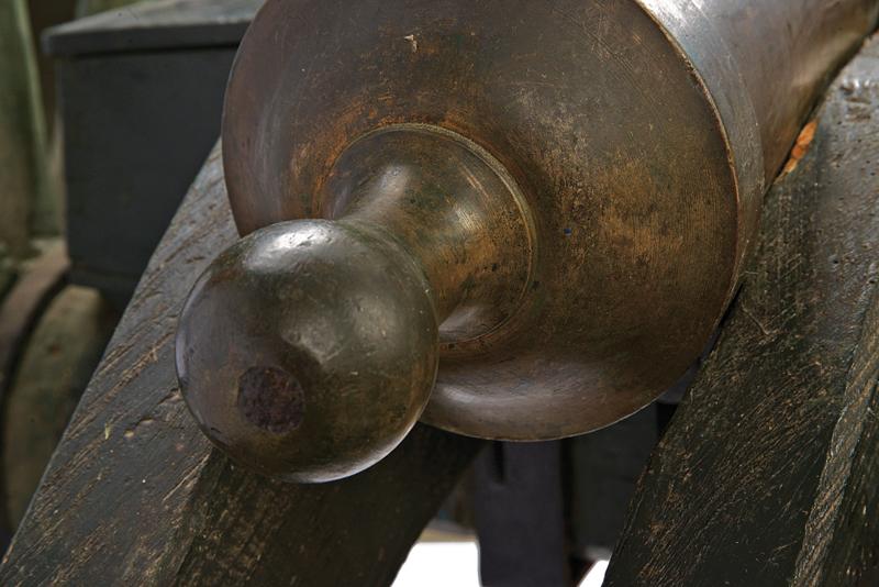 Eccezionale cannone da campagna con stemma Poldi Pezzoli Czerny's