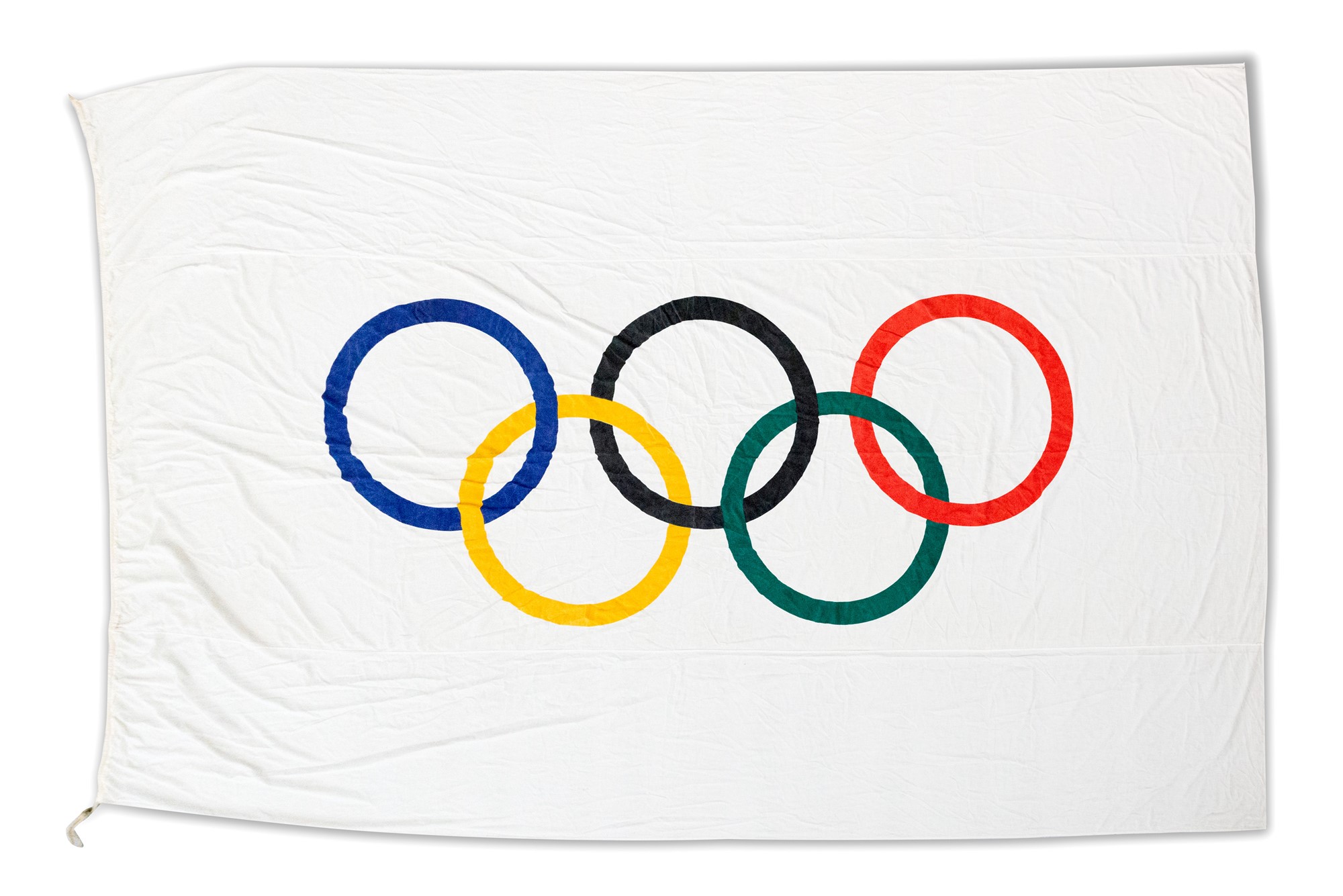 Olimpiadi di Roma - Bandiera olimpica | Finarte | ArsValue.com
