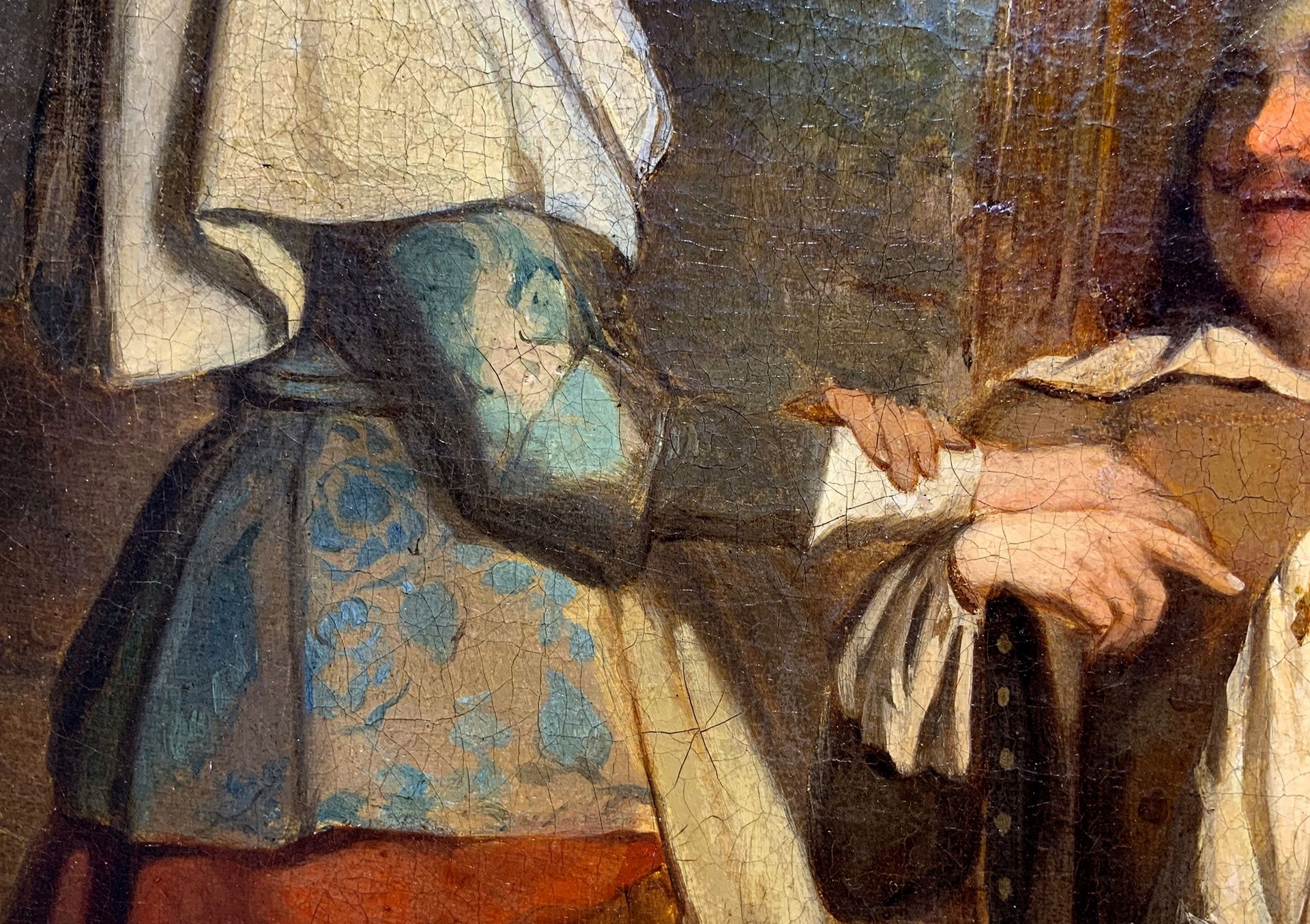 Pittore e modella, XVIII century Art La Rosa Casa d'Aste