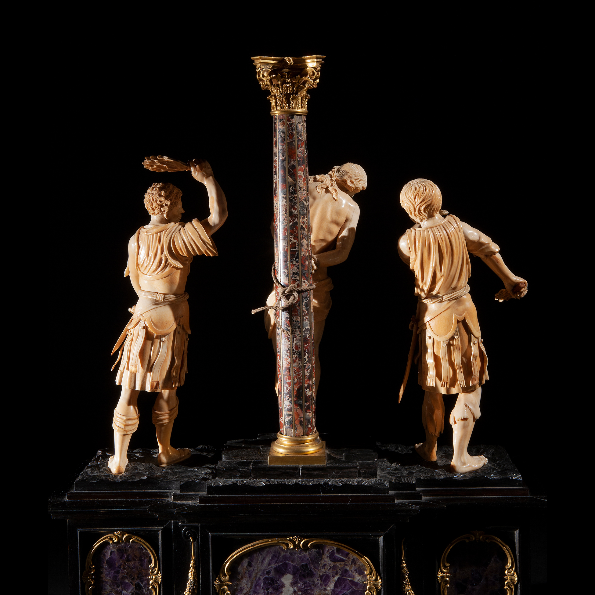 Alessandro Algardi (Bologna 1598 - Roma 1654), attr. a, Cristo alla colonna  | Telearte