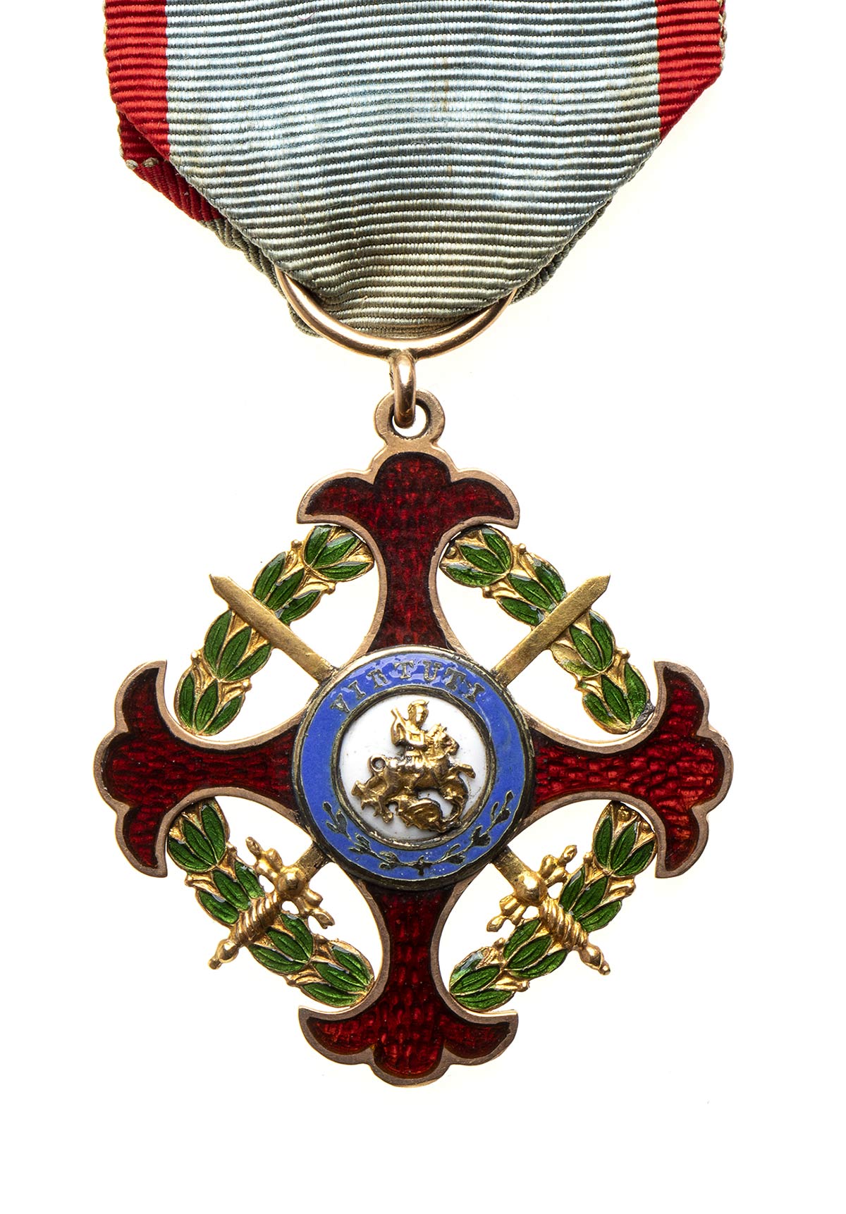 ITALIA, ANTICHI STATI, REGNO DI NAPOLI REAL ORDINE MILITARE DI SAN