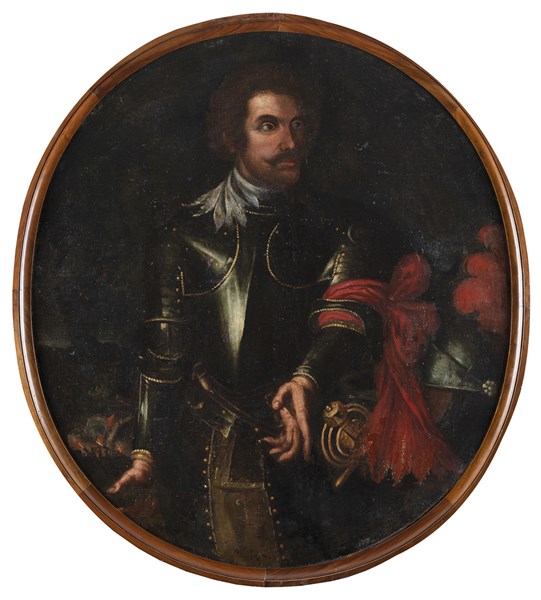 Scuola del secolo XVII Ritratto di