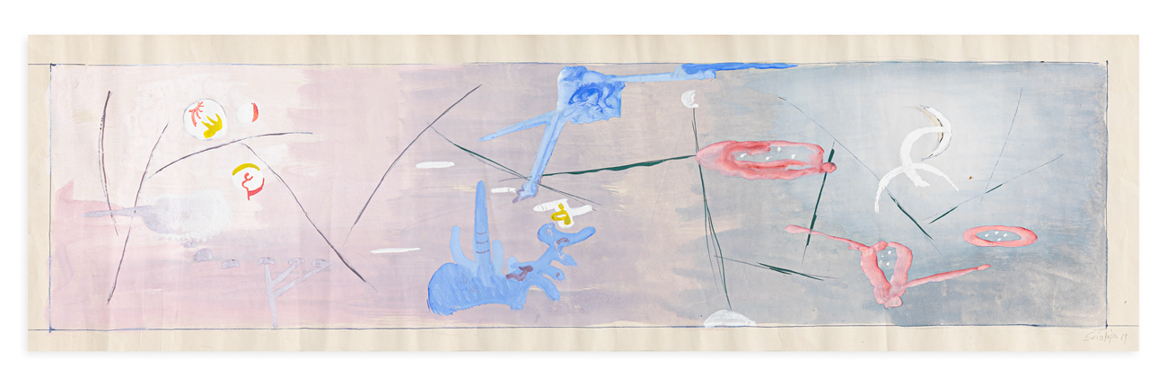 TOTI ANTONIO SCIALOJA (19141998) Senza Titolo, 1963 Studio d'Arte