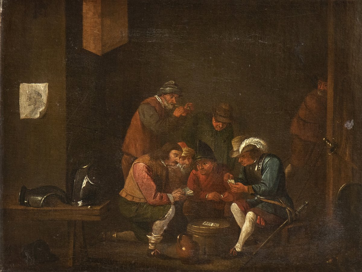 SEGUACE DI DAVID TENIERS IL GIOVANE, XVIII SECOLO BERTOLAMI FINE ARTS