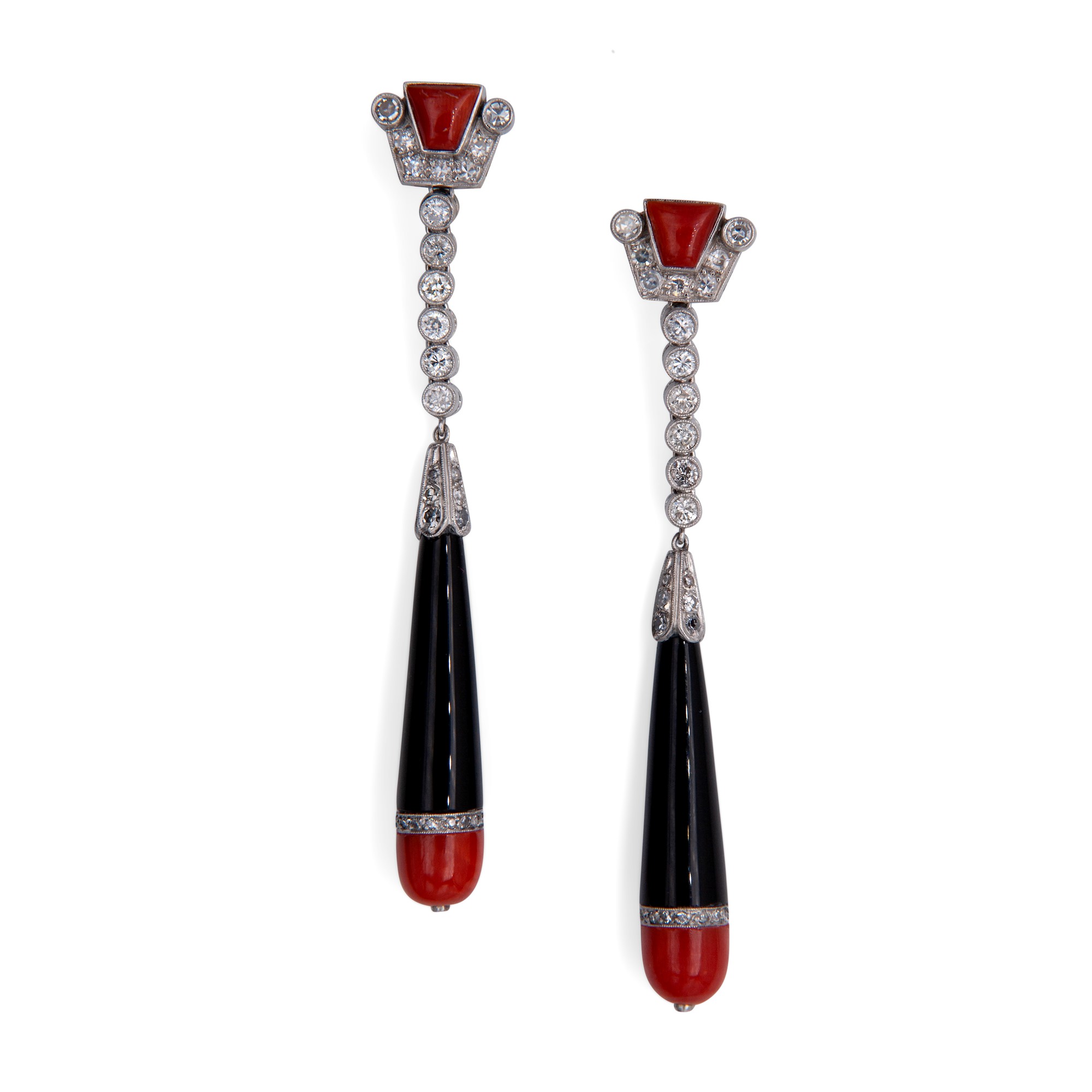 Lovett & Co Orecchini Pendenti In Cristallo – Gioielli Art Deco