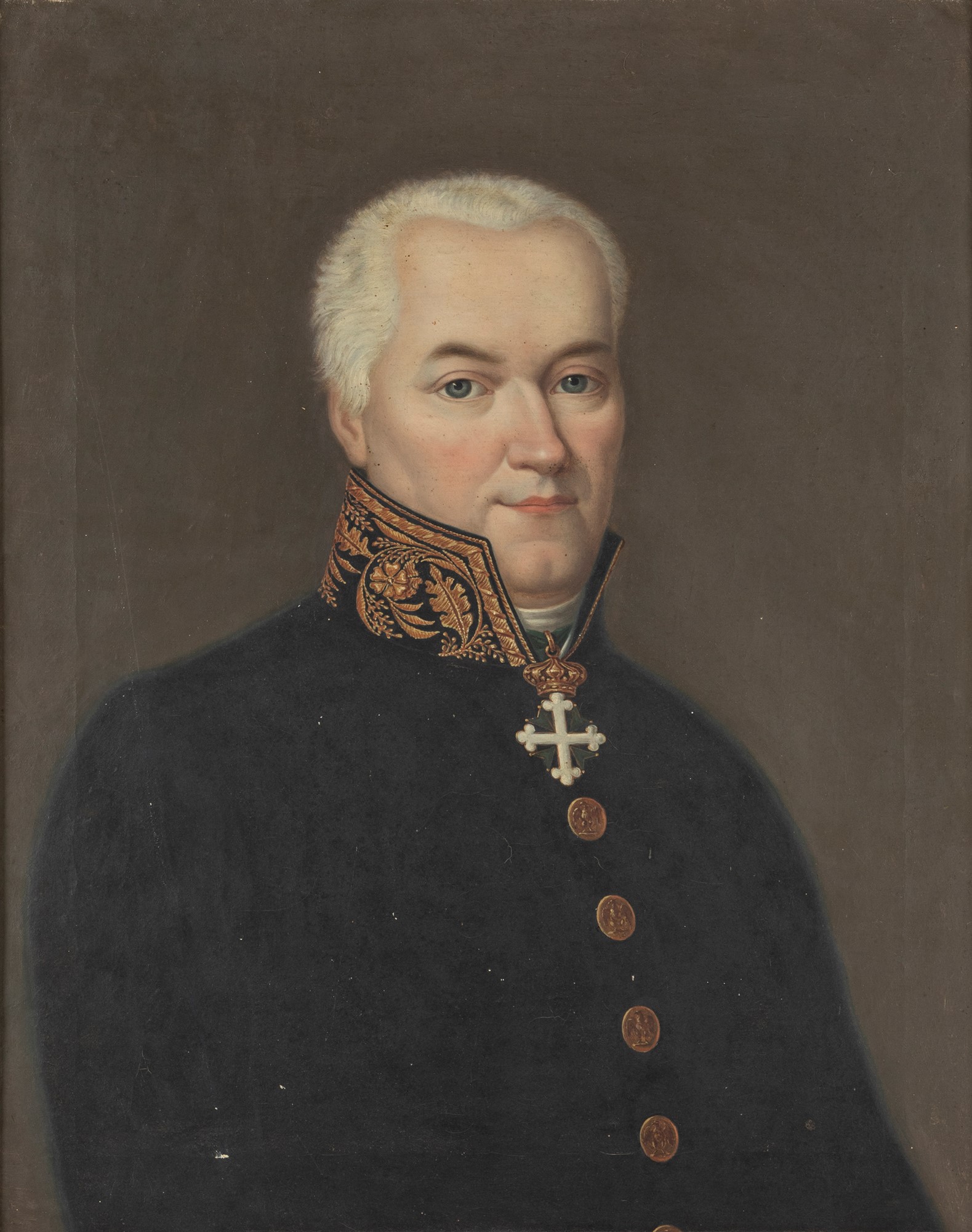 Jean Martini (attivo nel secolo XIX) Ritratto di gentiluomo e