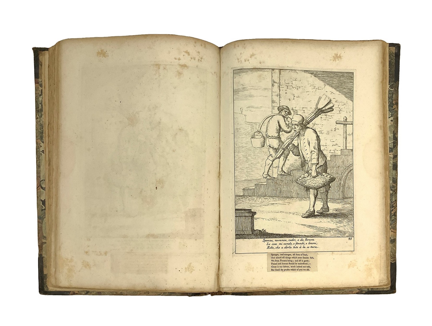 Gaetano Zompini (Italian 17001778) Libro