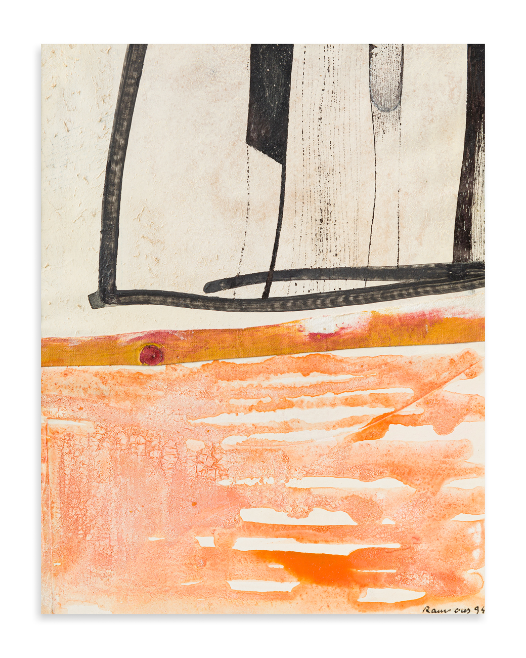 CARLO RAMOUS (19262003) Senza Titolo, 1994 Studio d'Arte Borromeo