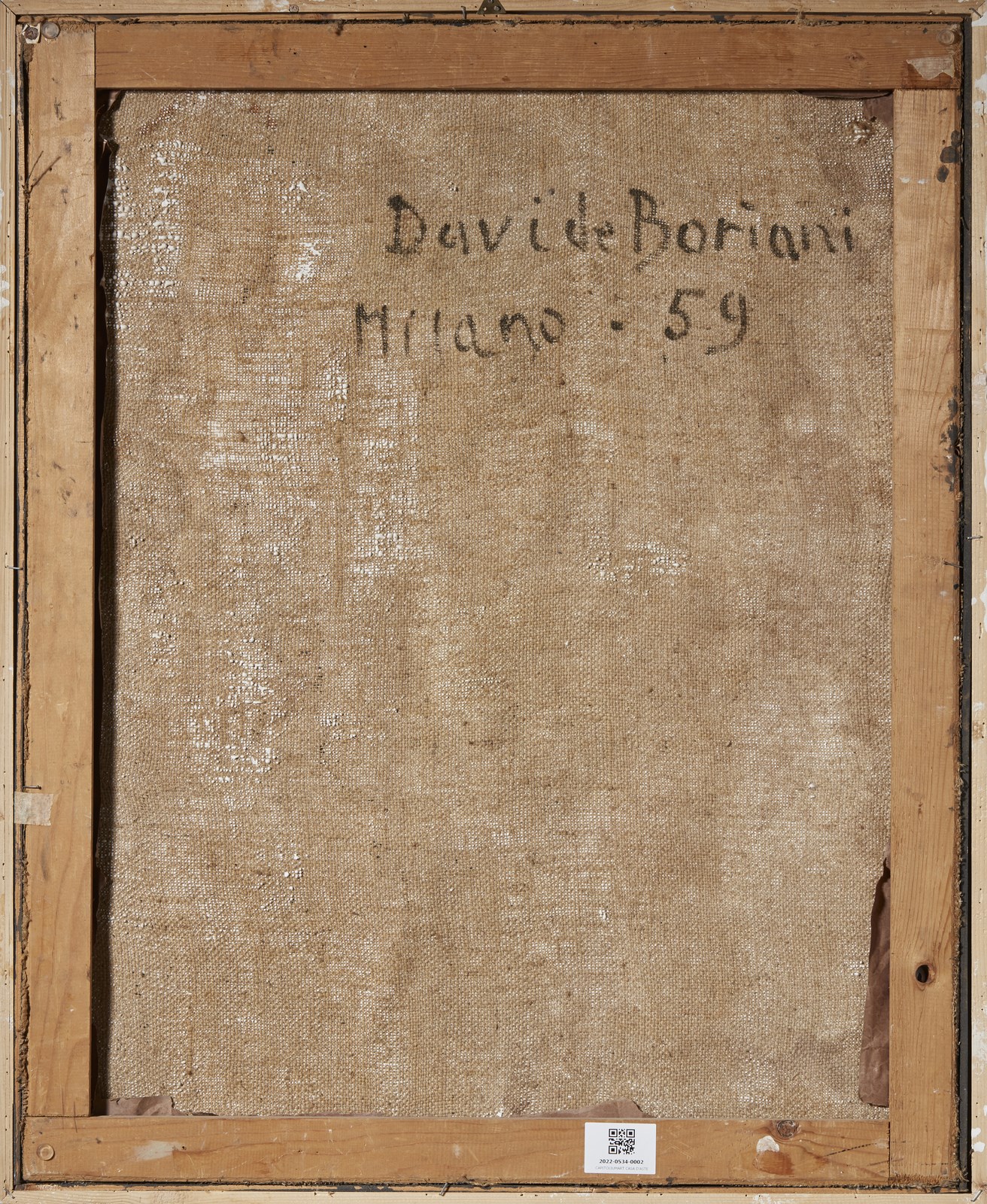 BORIANI DAVIDE (n. 1936) Senza titolo. . CAPITOLIUM