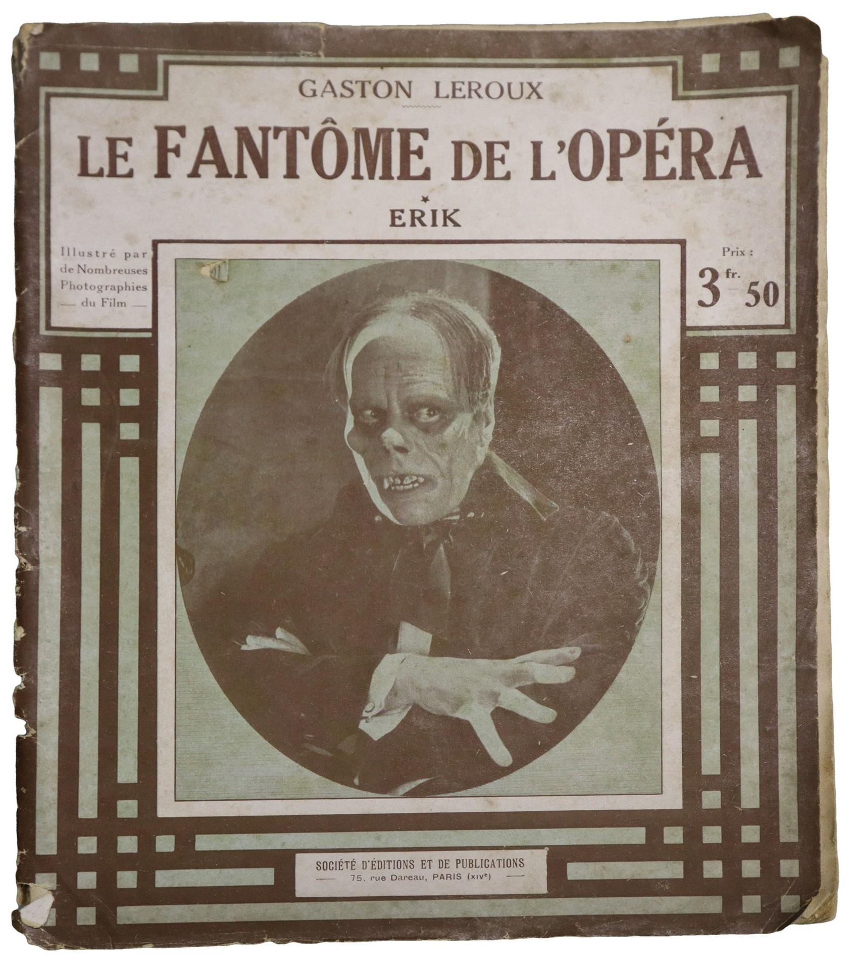 Gaston Leroux (18681927) Le fantôme de l'opéra, 1926 Art La Rosa Casa d'Aste