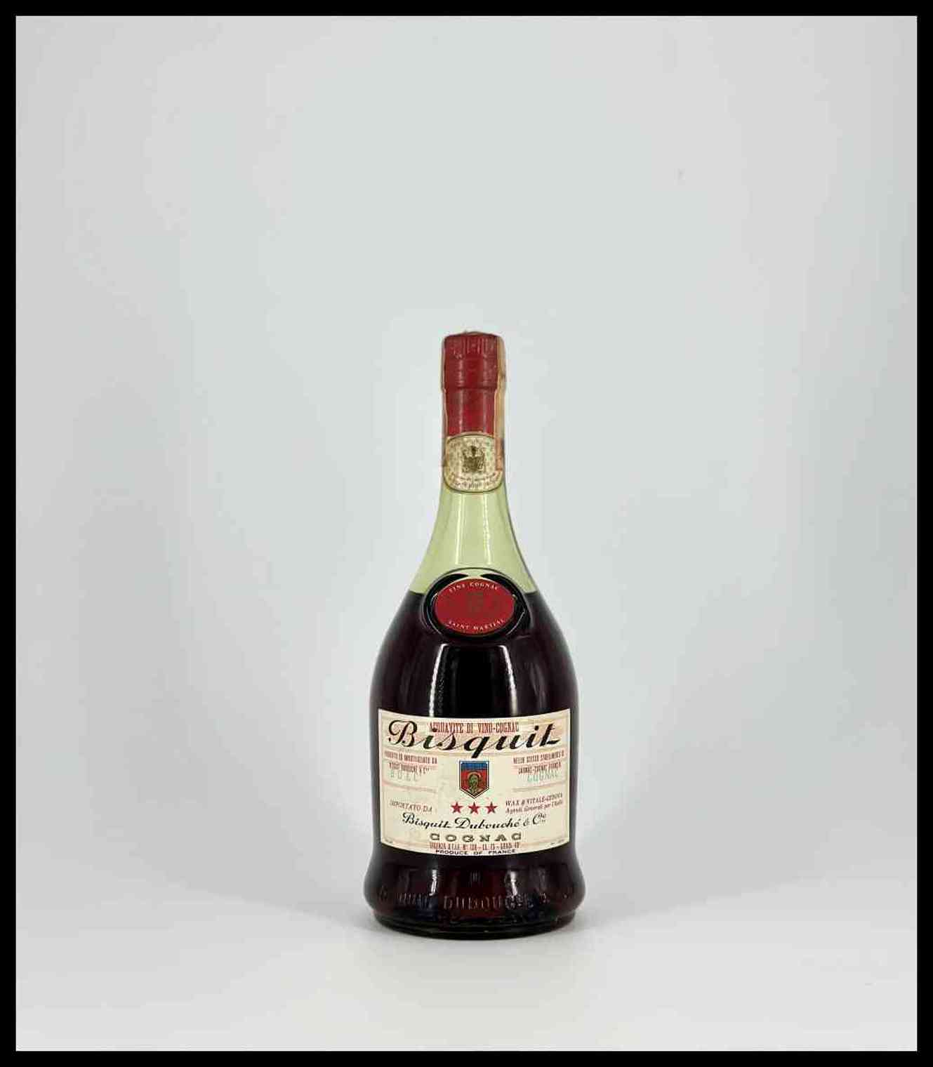 Bisquit Dubouché & Co. Fine Cognac Saint Martial Tre stelle France,  Fine Cognac Saint, Bertolami Fine Art