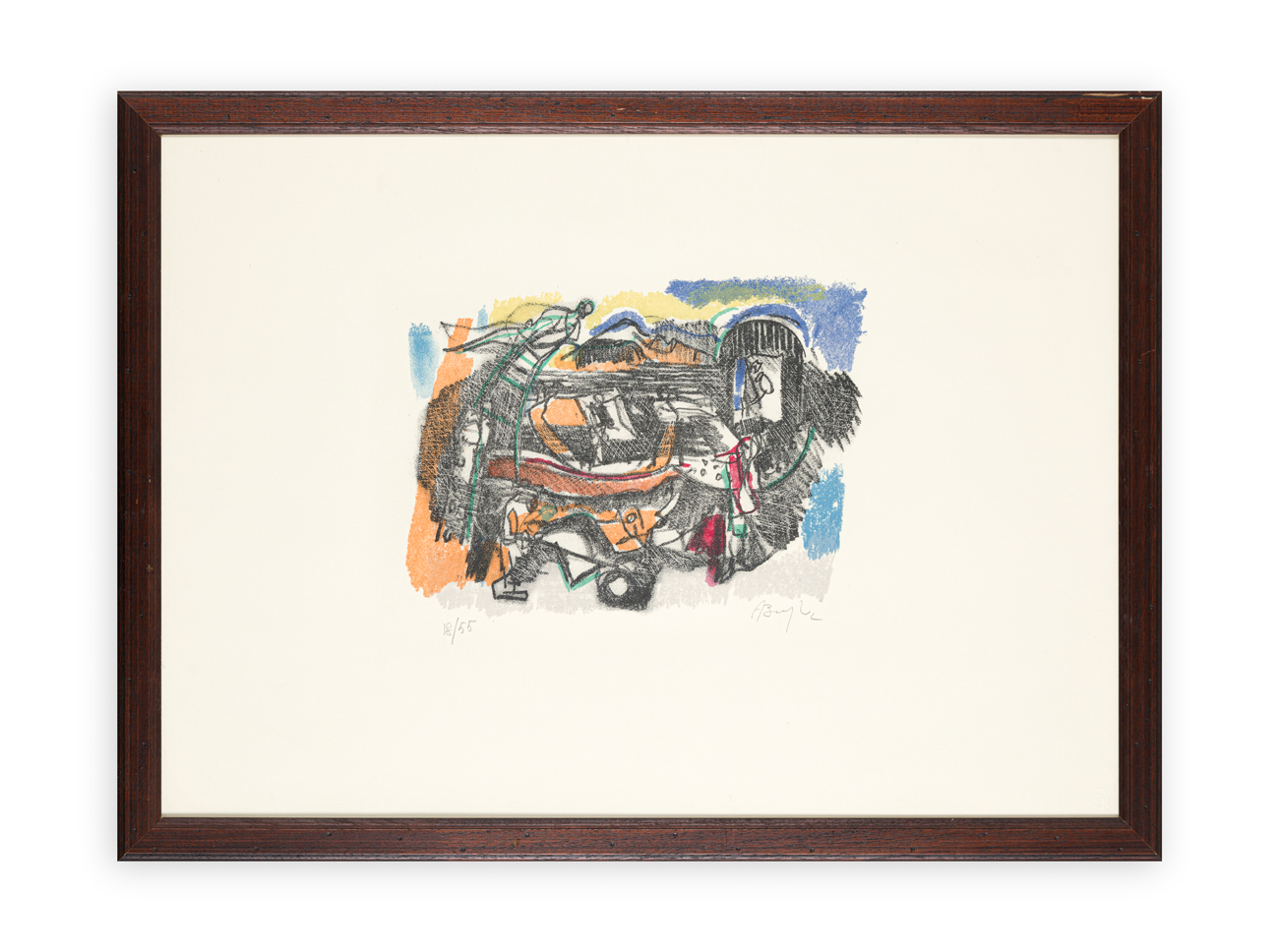 ALFONSO (1944) Senza Titolo Studio d'Arte Borromeo