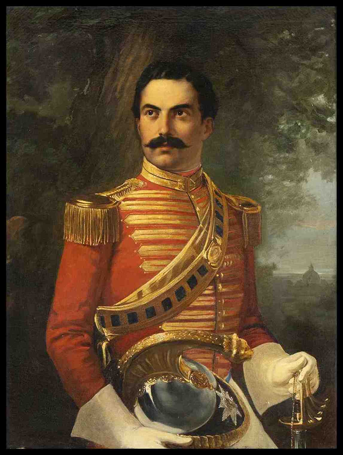 VATICANO, Regno della Chiesa Ritratto di Guardia Nobile, Pio IX