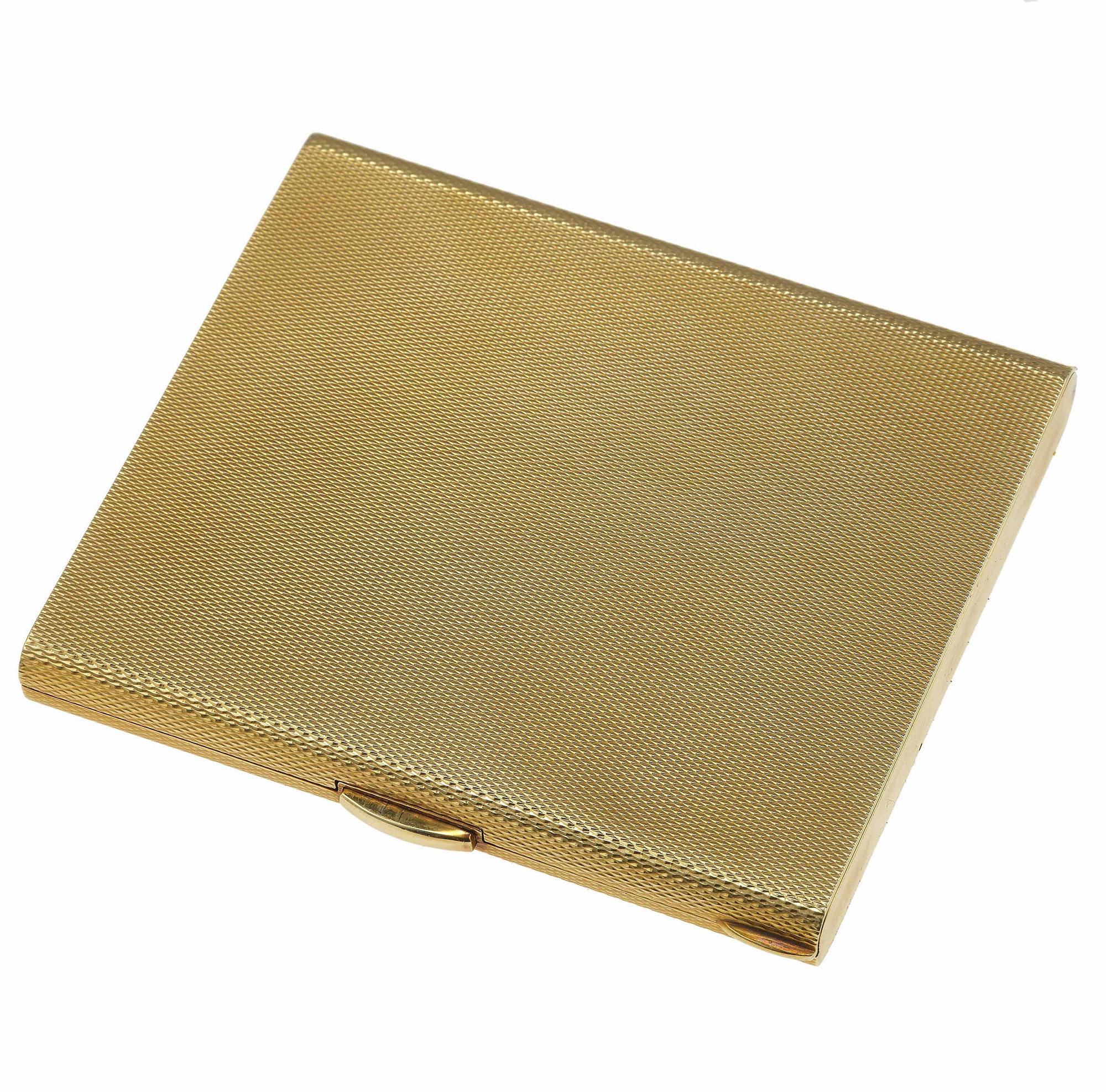 Portasigarette In Metallo Con Motivo Cane – Porta 12-14 Sigarette, Può Essere Usato Come Portabiglietti Da Visita, 12x5x3 Cm
