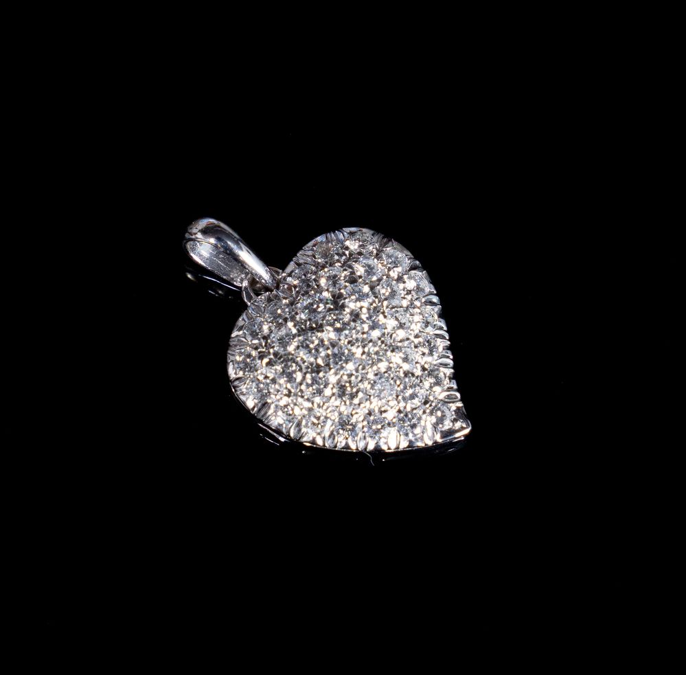 Clogau – Ciondolo Cuore Albero Della Vita In Argento E Oro Rosa 9 Carati Con Topazio Bianco – Collana Regolabile