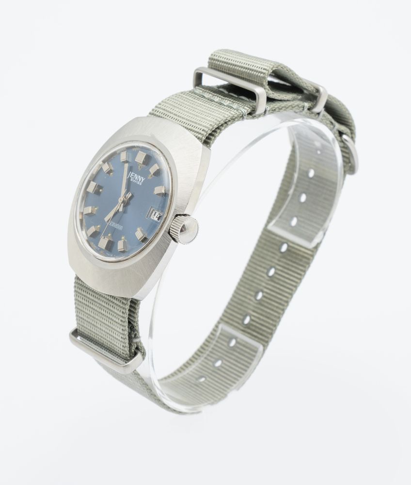 Orologio Uomo Cronografo Al Quarzo - Movimento Giapponese, Cassa Tonneau In Acciaio, Cinturino In Silicone, Impermeabile 5 ATM (50m)