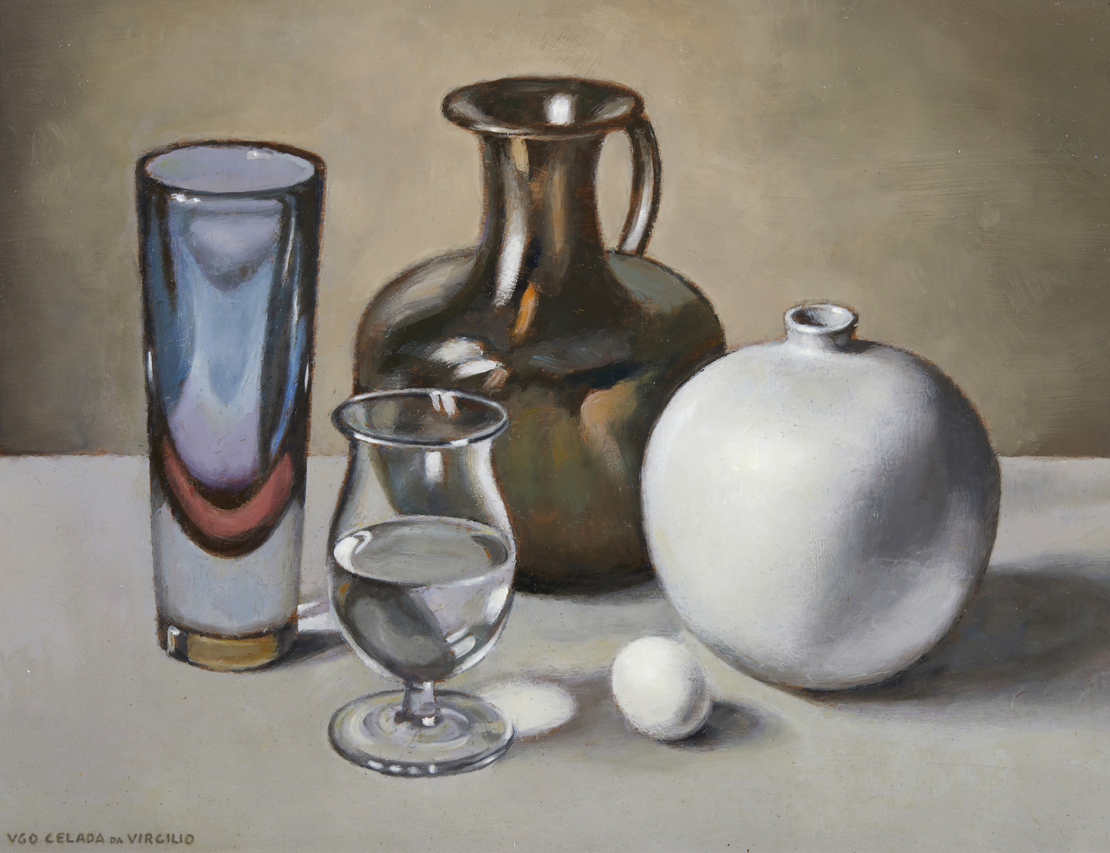 CELADA DA VIRGILIO UGO (1895 1995) Natura morta. Capitolium Art