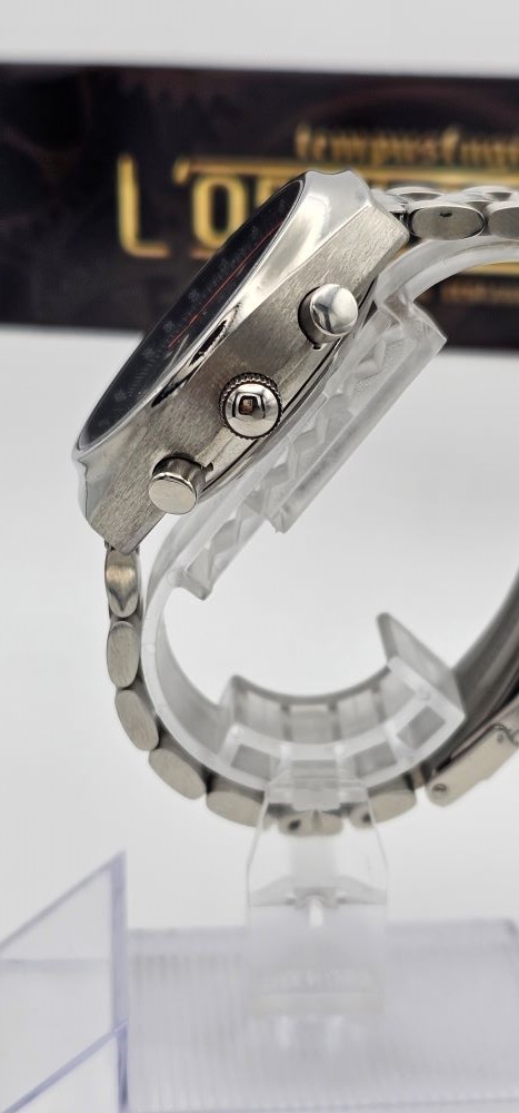 Kim Johanson Orologio Uomo In Legno E Acciaio - Marrone Scuro, Cronografo Sole E Luna, Quarzo Miyota, Confezione Regalo