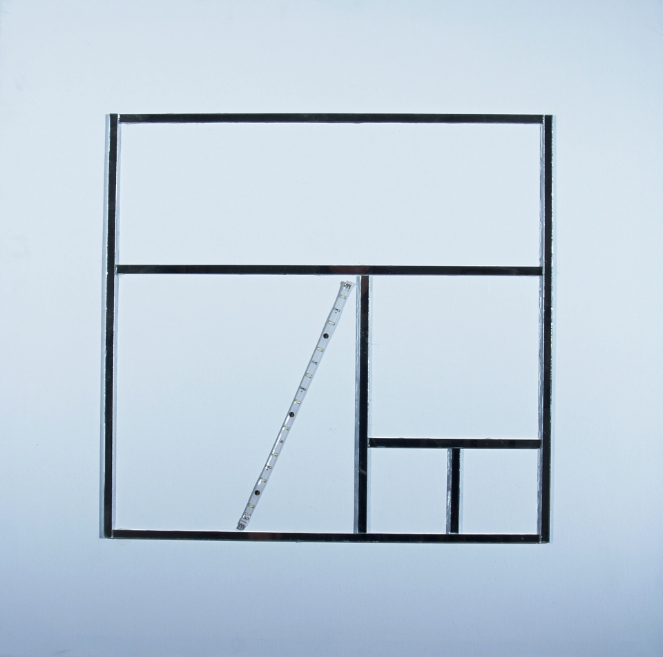 ZANUSO (Finale Ligure 1985) "Sezione aurea" 2014 Tecnica mista