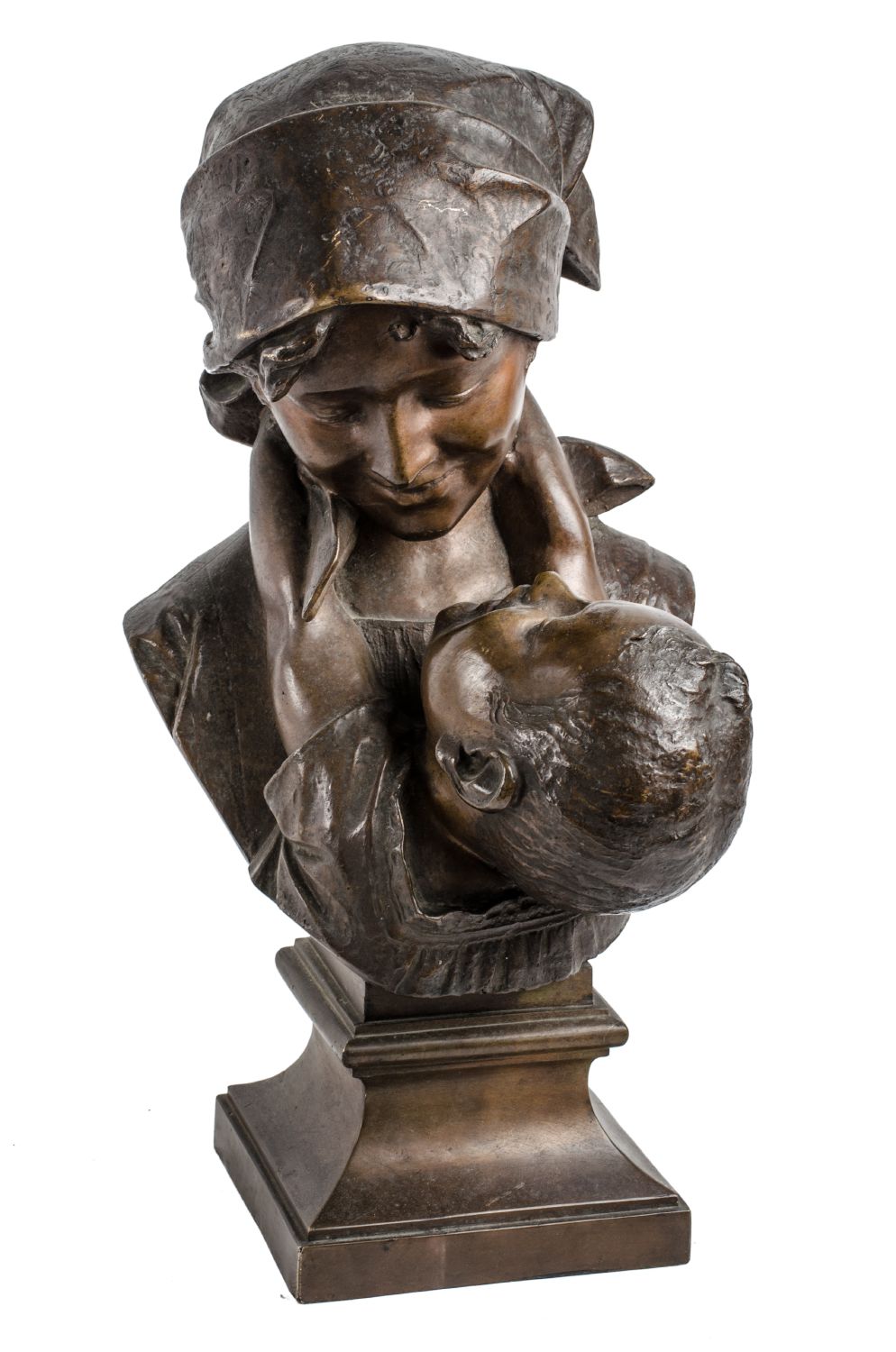 SCULTURA in bronzo, fusione a cera persa raffigurante 