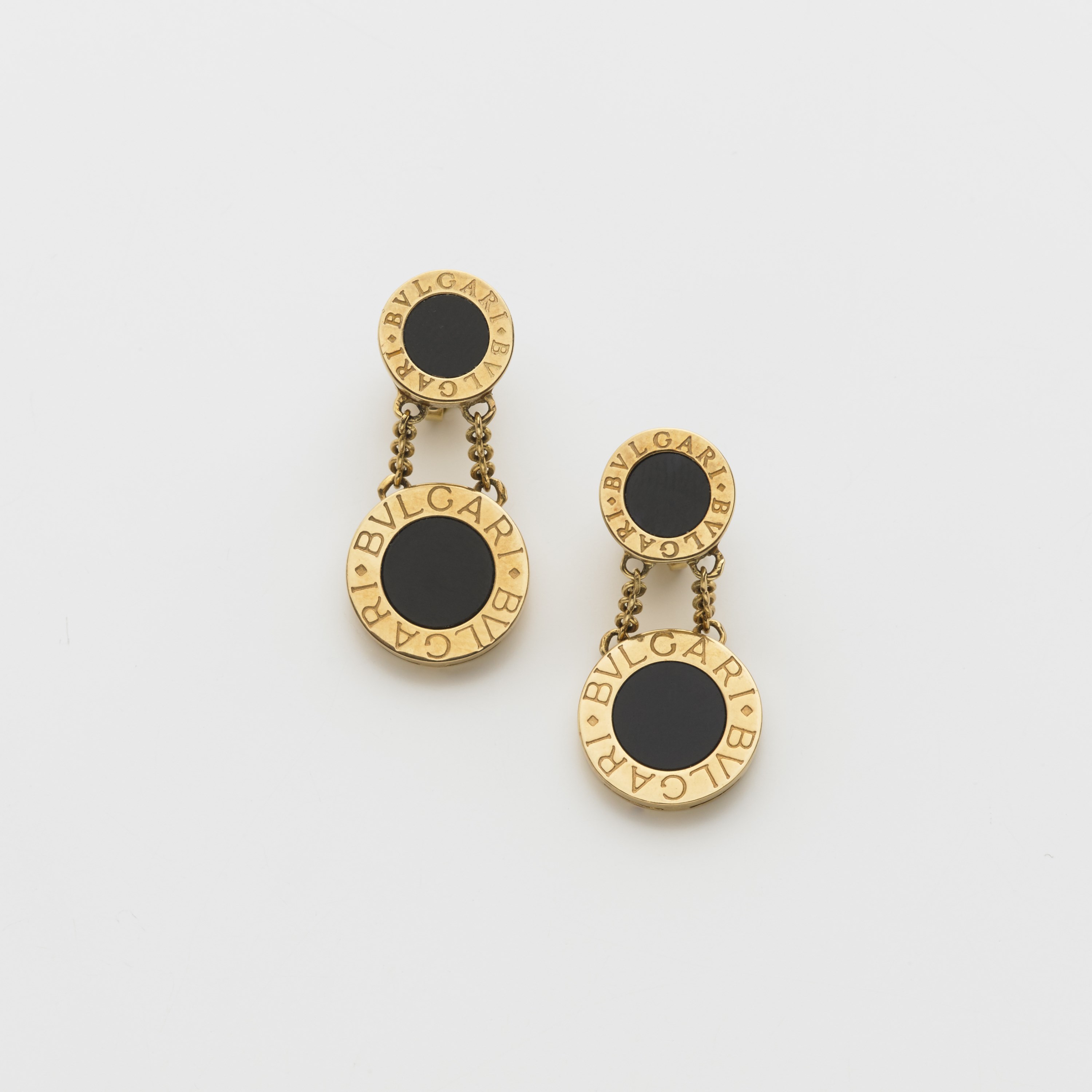 Philip Jones Orecchini Pendenti In Onice Nera | Argento Placcato | Gioielli Donna