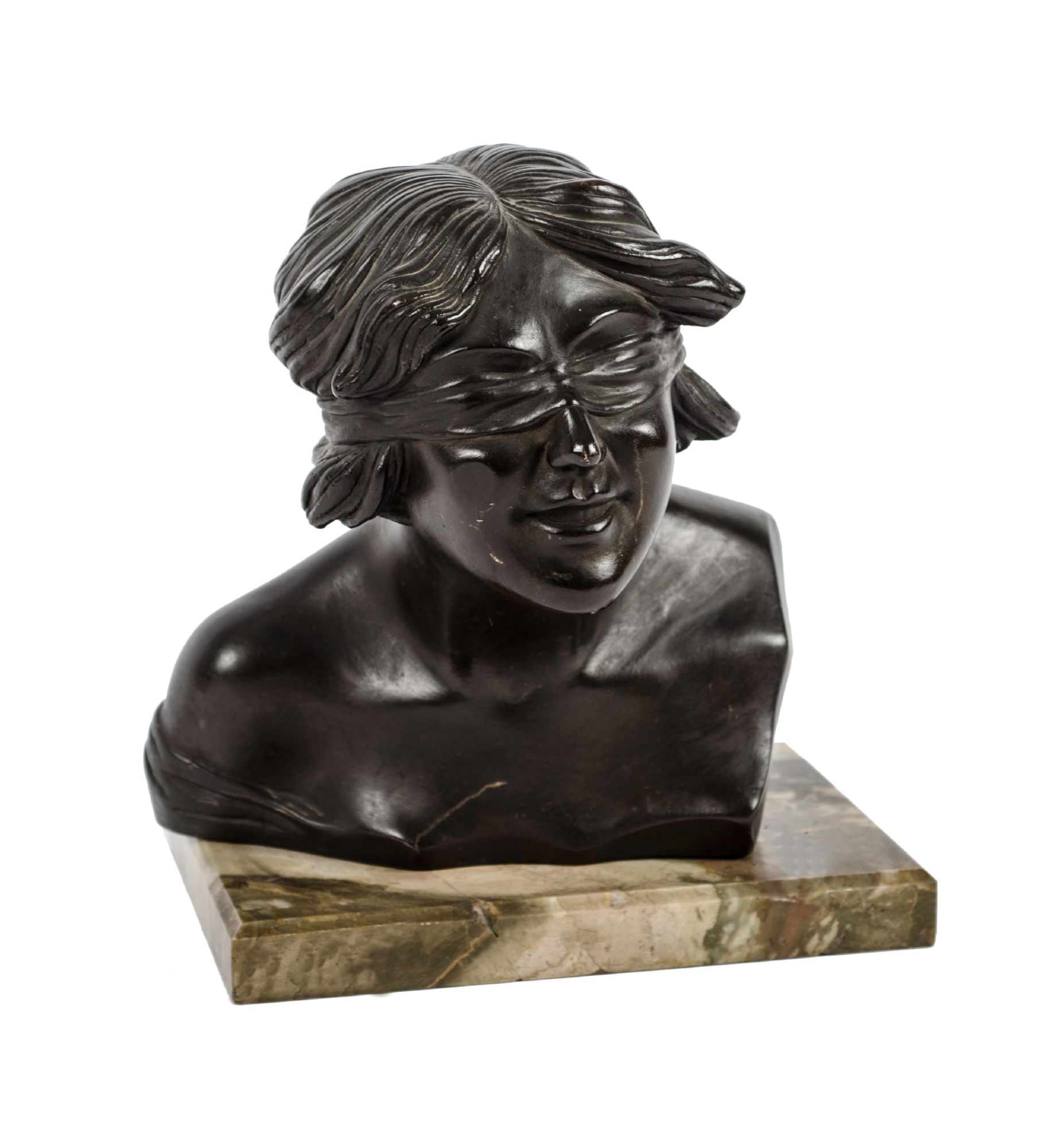 SCULTURA in bronzo, fusione a cera persa raffigurante 