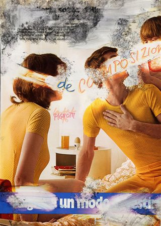 LAMBERTO PIGNOTTI 1926 De composizione, 1976 Tecnica mista su carta, cm. 33 x...