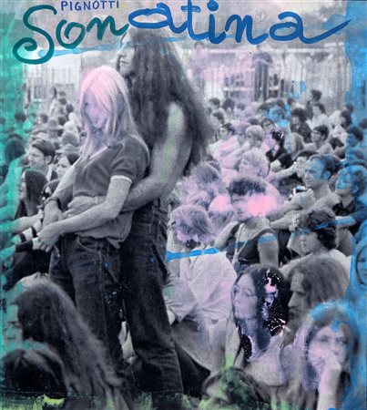 LAMBERTO PIGNOTTI 1926 Sonatina, anni '70 Tecnica mista su carta, cm. 27,5 x...