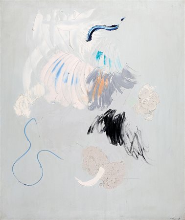 GINO MAROTTA 1935 Senza titolo, anni '60 Olio su tela, cm. 106 x 89 Firmato...