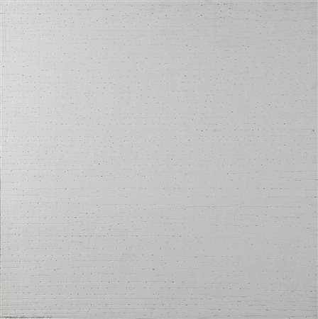 PAOLO MASI 1933 Senza titolo, 1977 Cartone inciso, cm. 100 x 100 Firmato e...