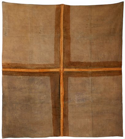 NOEL DOLLA 1945 N° 14, 1975 Acrilico e cuciture su tela, cm. 211 x 194...