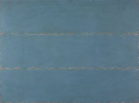 CLAUDIO VERNA 1937 Misterioso, 1974 Olio su tela, cm. 75 x 100 Firmato e...