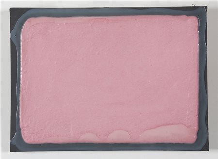 ENZO CACCIOLA 1945 9 - 8 - 1974, 1974 Cemento ed asbesto su tela, cm. 30 x 40...