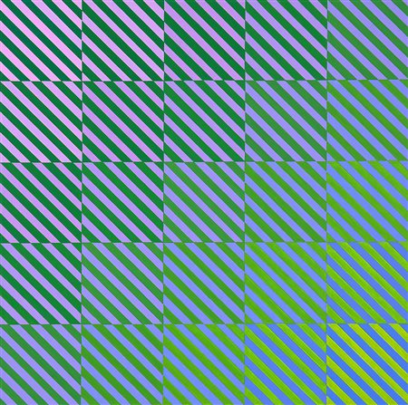 MARIO BALLOCCO 1913 - 2008 Compenetrazione cromatica, 1972 Acrilico su...