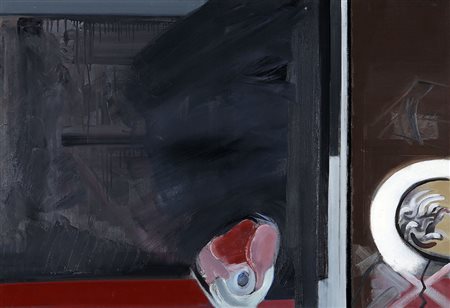 TINO VAGLIERI 1929 - 2000 Interno esterno per i bisogni, 1964 Olio su tela,...