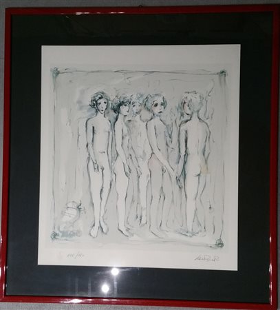 Castagneto "S.T." - Serigrafia, n.116/160 - 65x60