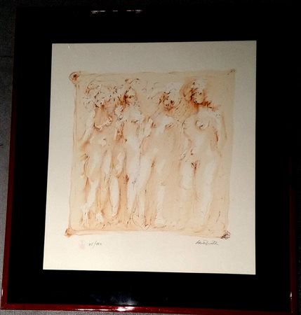 Castagneto "S.T." - Serigrafia, n. 25/160- 65x60